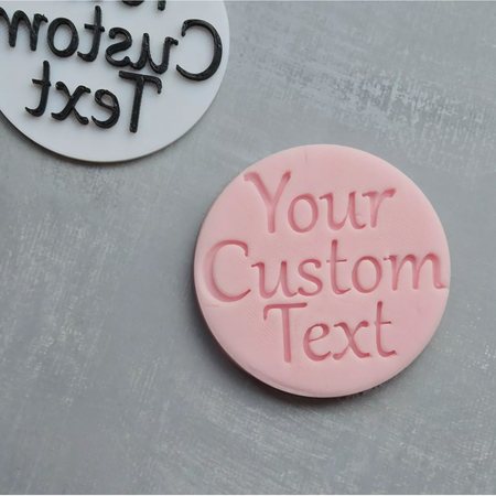 Custom Text Classic Stamp