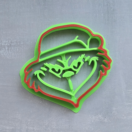 Grinch Christmas Cookie Cutter