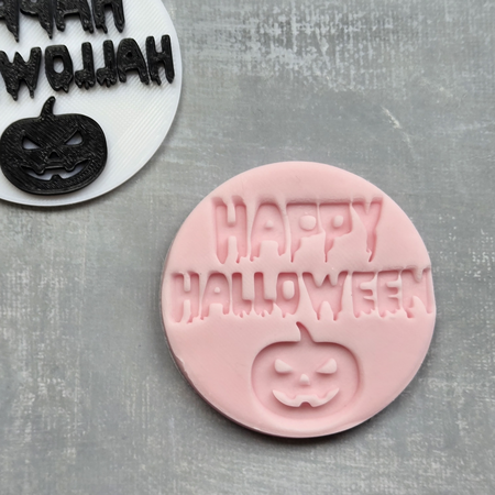 Cupcake Stamp Happy Halloween