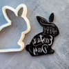 Easter Bunny Embosser Cookie Cutter & Stamp