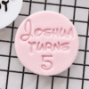 Personalised Name & Age Birthday Cookie Stamp Personalised Name & Age Birthday Cookie Stamp
