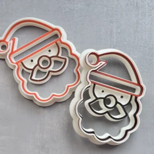 Santa Face Cookie Cutter & Embosser Set