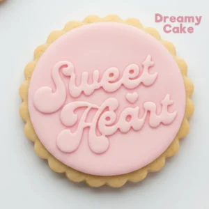Sweet Heart Cookie Stamp | Valentine Fondant Embosser
