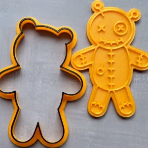 Voodoo Doll Cookie Cutter & Embosser Set