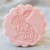 Cute Easter Bunny Cookie Stamp & Cutter
