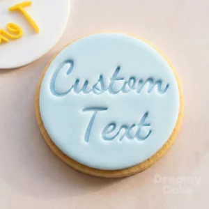 Personalised Custom Text Cookie Stamp