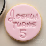 Custom Name & Age Cookie Stamp