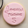 new1 Custom Name & Age Cookie Stamp