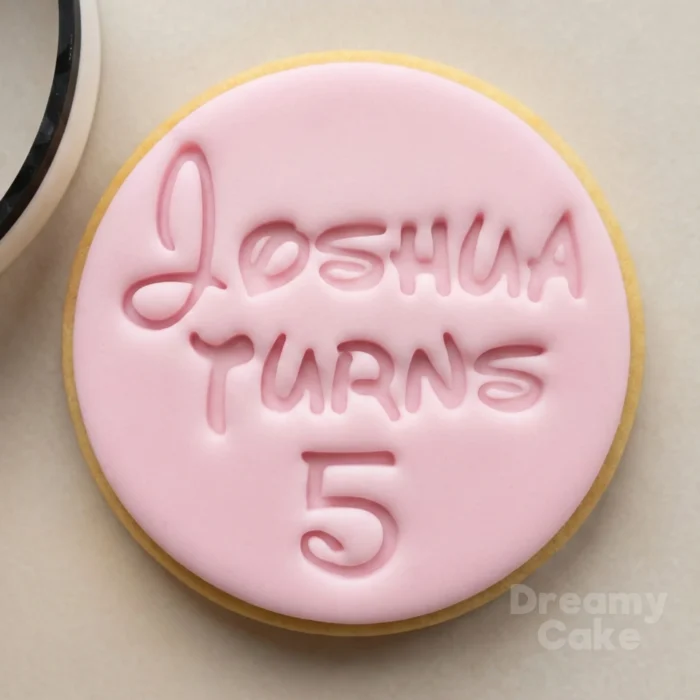 new1 Custom Name & Age Cookie Stamp