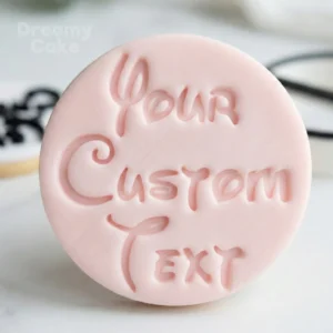 Personalised Disney-Inspired Font Cookie Stamp
