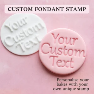 Personalised Custom Text Cookie Stamp