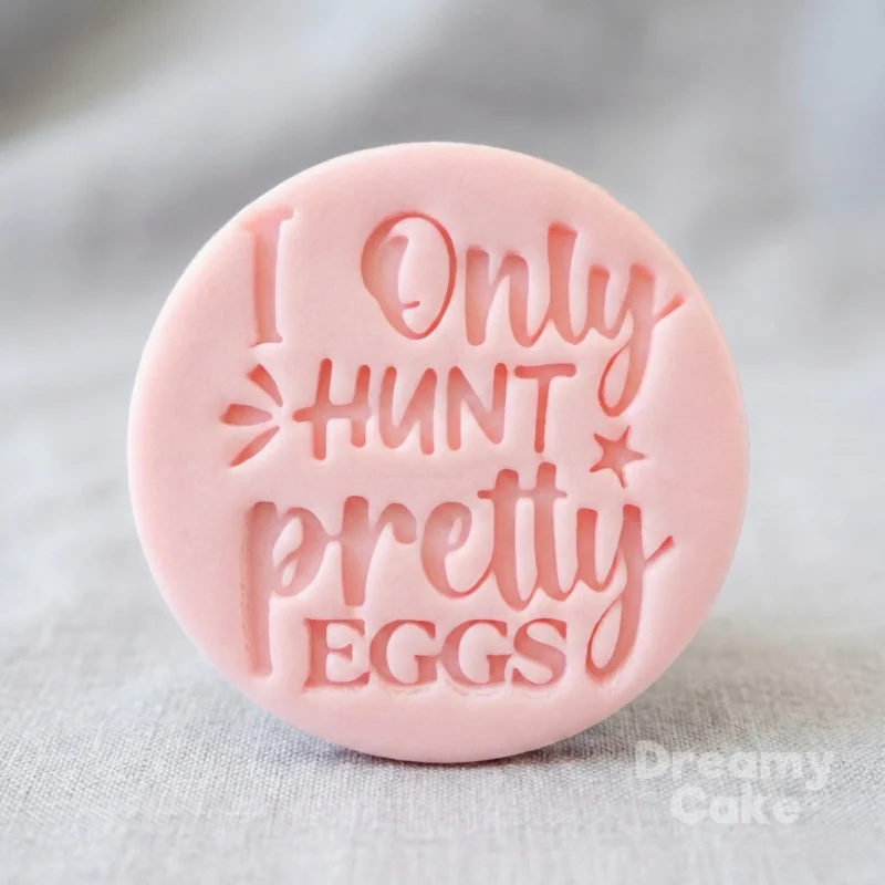 I Only Hunt Eggs Easter Cookie Stamp