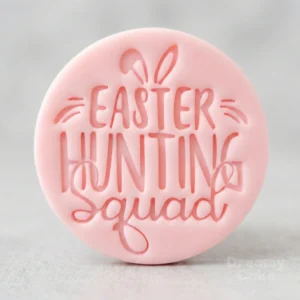 Easter Hunting Squad Cookie Stamp | Fondant Embosser