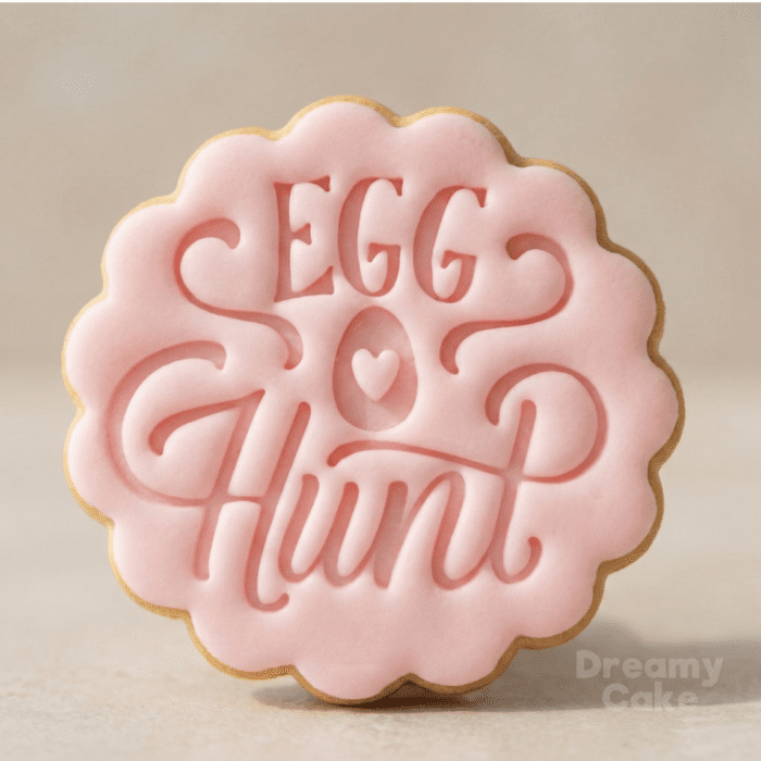 Happy Easter Wishes Cookie Stamp