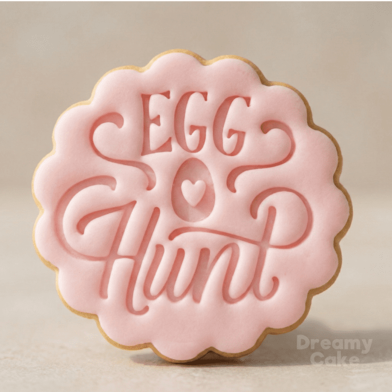 Happy Easter Wishes Cookie Stamp