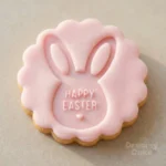 Happy Easter Bunny Embosser Cookie Cutter
