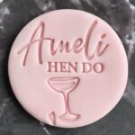 Personalise Hen Do Cookie Stamp