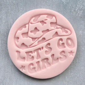 Let’s Go Girls Cowboy Cookie Stamp | Hen Do Fondant Embosser