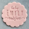 Baby Emily Cookie Stamp