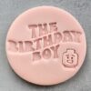 The Birthday Boy Cookie Stamp