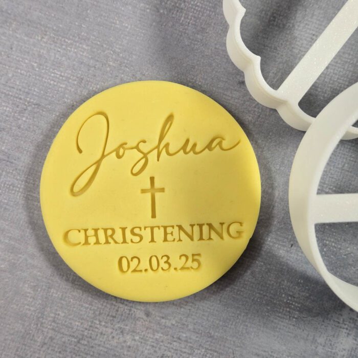 Christening Cookie Stamp