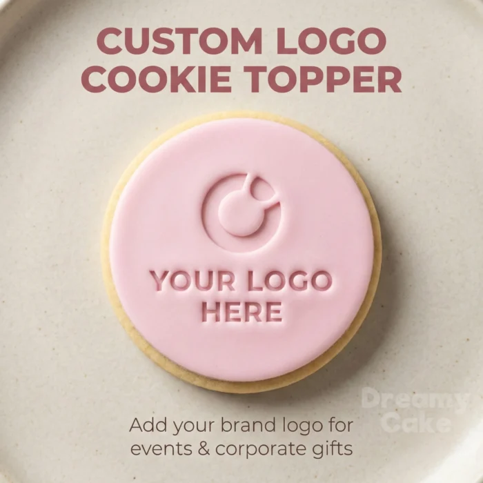 Custom Logo Cookie Stamp | Personalised Fondant Embosser