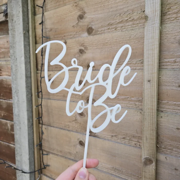 Bride to Be cake topper!