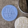 Father Day #1 Dad Cookie CutterStamp