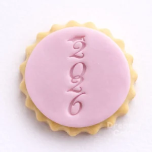 2026 Vertical Cookie Stamp | Graduation Fondant Embosser