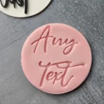 Custom Cookie Stamp Any Text