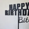 cake topper happy birthday bitch