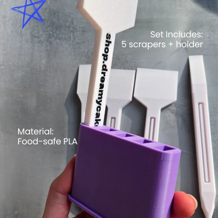 Personalized Scraper Set with Holder