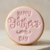 Happy Father's Day Cookie Stamp | Fondant Embosser