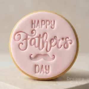Happy Father’s Day Cookie Stamp | Moustache Fondant Embosser