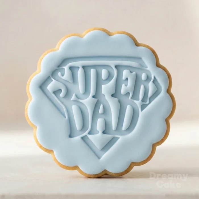 Super Dad Cookie Stamp – Fondant Embosser