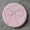 bow cookie stamp