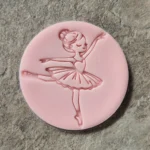 Ballerina Cookie Stamp,
