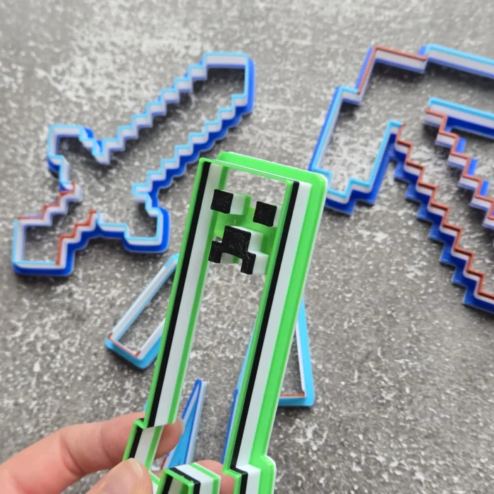 Minecraft cookie cutter