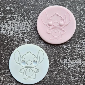 Stitch Character Cookie Stamp | Lilo & Stitch-Inspired Fondant Embosser