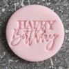 Happy Birthday Cookie Stamp
