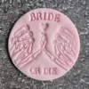 Bride or Die Skeleton Hands Fondant Stamp Cookie – HEN DO - Fondant Embosser | Bachelorette party Girls Party Gift