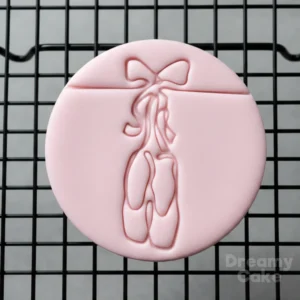 Pointe Shoes Cookie Stamp | Ballet Fondant Embosser