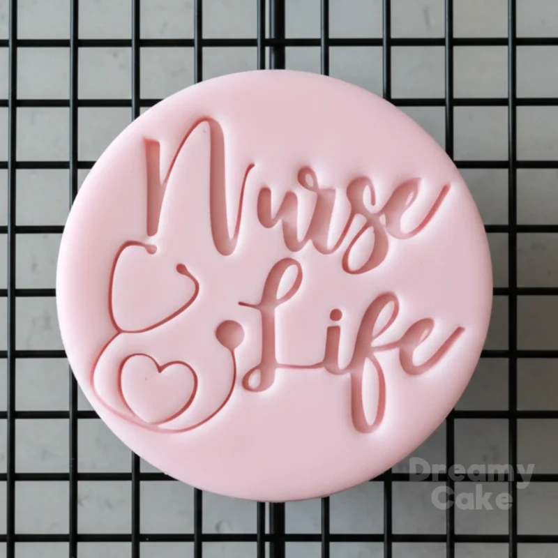 Nurse Life Cookie Stamp