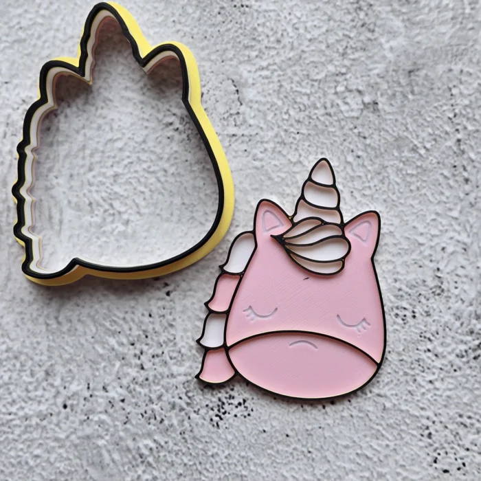 Unicorn Head Cookie Stamp