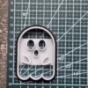 Ghost Halloween Cookie Cutter & Stamp Set
