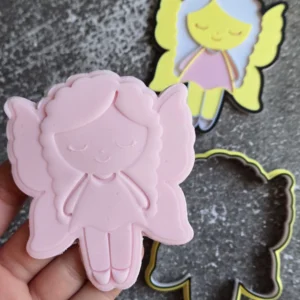 Magical Fairy 4D-Style Cookie Cutter & Embosser Set