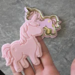 Unicorn Full Body Cookie Cutter Stamp