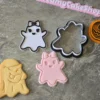 Girly Ghost with Bow Halloween Cookie Cutter
