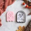surprised ghost cookie cutter embosser Surprised Ghost 2-in-1 cookie cutter and embosser for Halloween baking