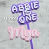 Personalised Name Cake Topper